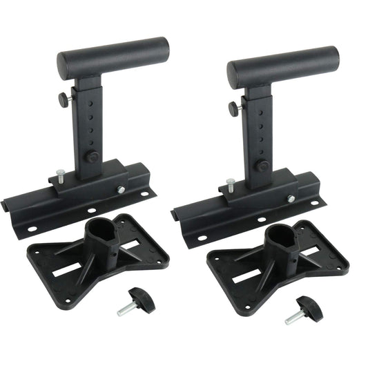 Yaeccc Par de soportes de pared para altavoces, soporte de m