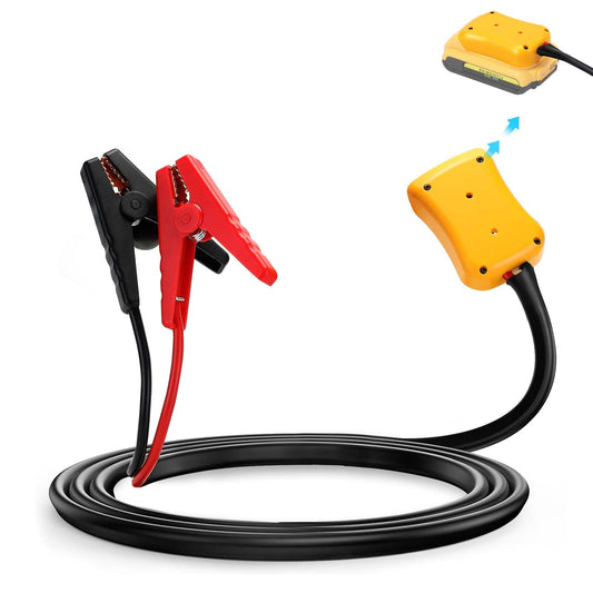 Cables de puente para baterías De-walt de 20 V, cables de im