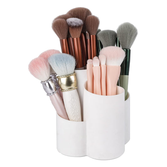 Yesesion Organizador de brochas de maquillaje para tocador,