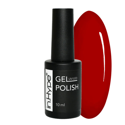 IN.HYPE Esmalte de gel UV/LED rojo oscuro profundo #100