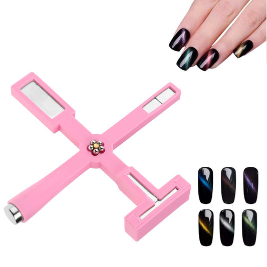 Imán de uñas 5 en 1 multifunción para manicura de gato, con