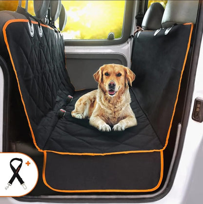 Protector de asiento de coche impermeable y a prueba de arañ
