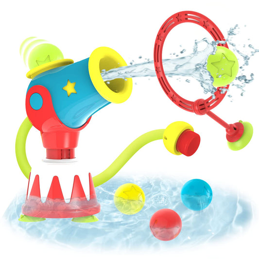 Yookidoo Juguetes de baño para niños pequeños (de 4 a 8 años) – Lanzad