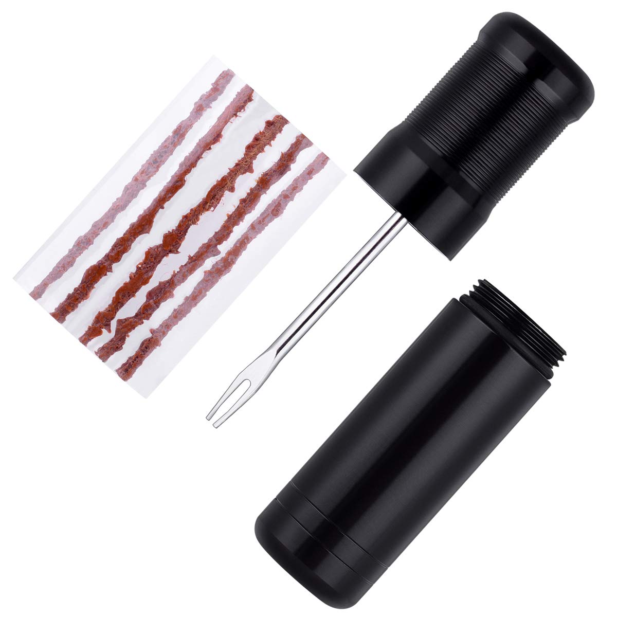 Kit de reparación de neumáticos de bicicleta sin cámara, par