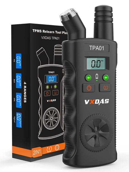 VXDAS TPA01 TPMS Herramienta de reaprendizaje para GM Plus M