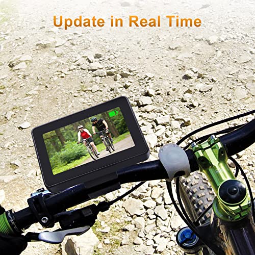 Cámara de visión trasera para bicicleta con monitor HD de 4.
