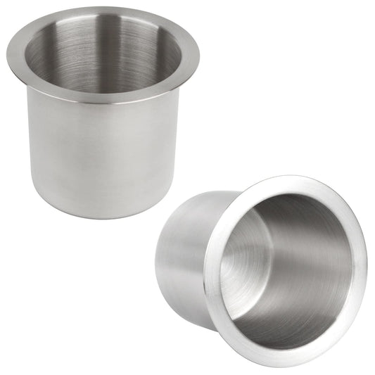 2 soportes de acero inoxidable para bebidas, mesa de póquer