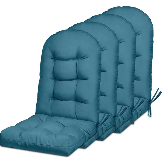 Paquete de 4 cojines Adirondack para silla mecedora, resiste