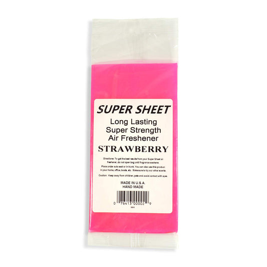 Super Sheet - Ambientador pequeño (7.5 x 3.75 pulgadas) para