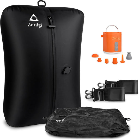 Zurligi Bolsas de vacío para viajes con bomba, bolsa de comp