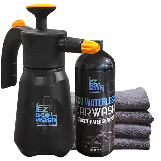 Kit de lavado de autos sin agua - Líquido concentrado de lim