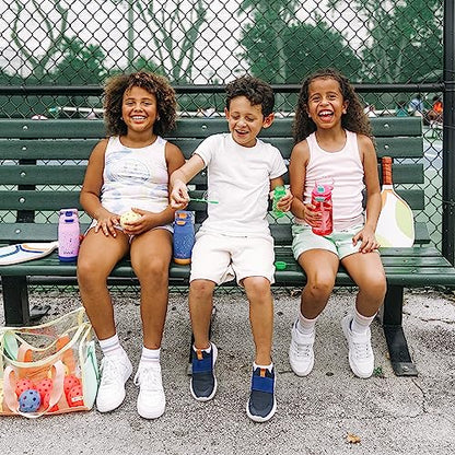 ZULU Kids Flex - Botella de agua aislada de acero inoxidable