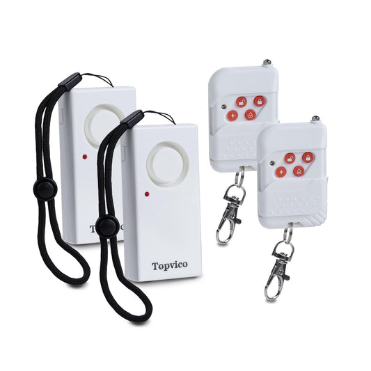 Topvico Alarma de vibración activada para manija de puerta,