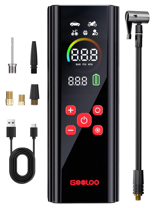 GOOLOO AP150 PRO - Compresor de aire portátil para inflador