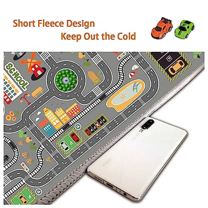 Alfombra de juego para automóvil, ideal para jugar con autos