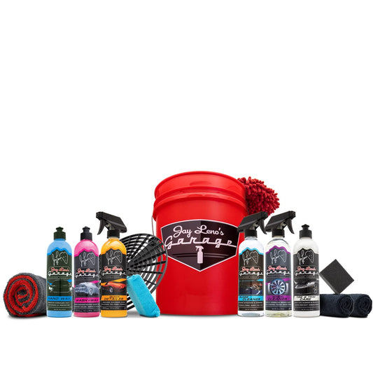 Jay Leno's Garage Kit esencial de cubo para detalles: aeroso
