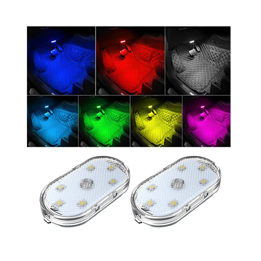Ziciner 2 luces LED para interior de automóvil, bombilla ina