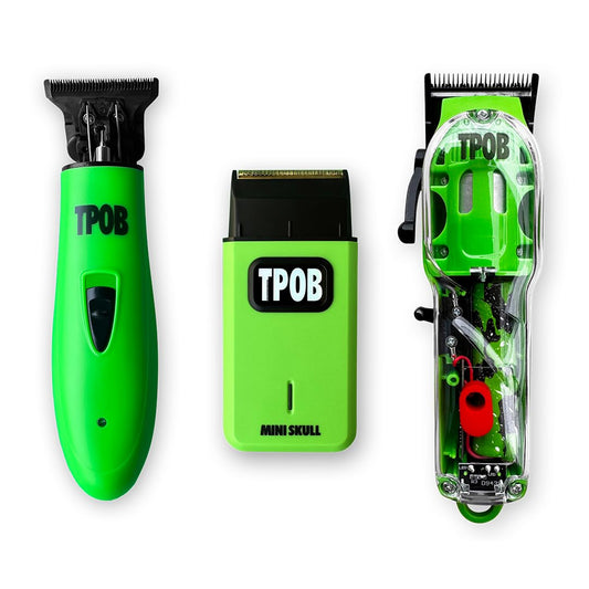 TPOB Slime 2 - Juego de cortapelos de peluquería para hombre