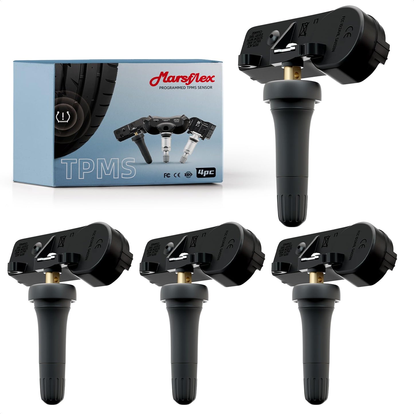 Marsflex TPMS Sensor 13598773 433MHZ apto para Chevy GMC Cad
