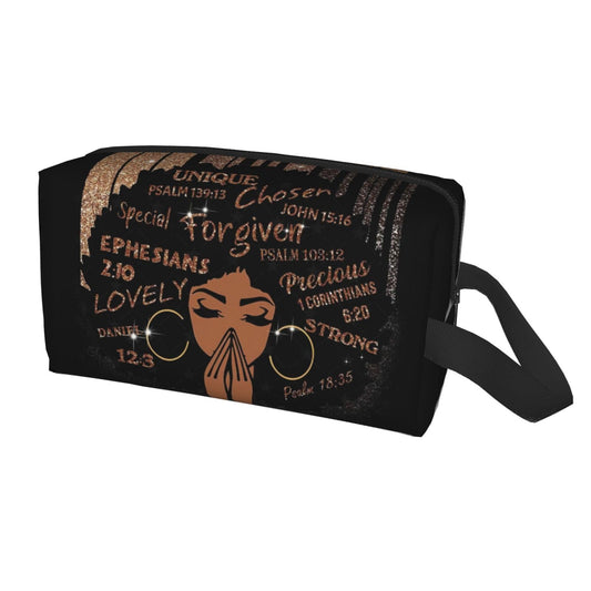 Bolsa de maquillaje para mujer, bolsa organizadora de maquil