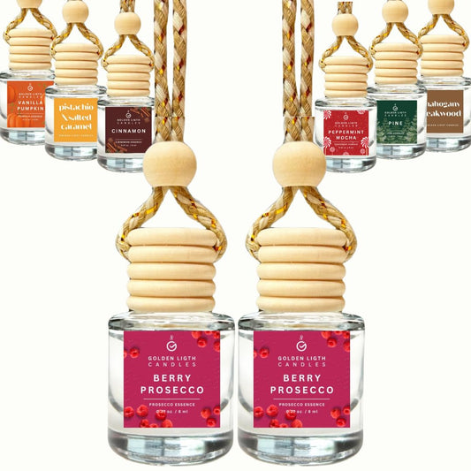 Berry Prosecco - Ambientador colgante para automóvil (paquet