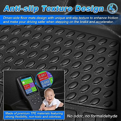 Cartist Alfombrillas aptas para Toyota Highlander 7 asientos
