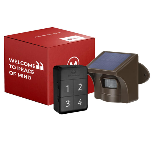 eMACROS Safeguard - Alarma inalámbrica para entrada con tecn