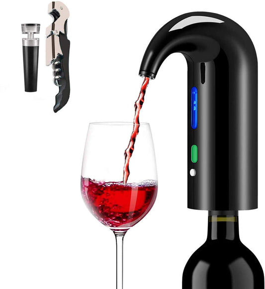 Higfra Aireador eléctrico de vino: aireación silenciosa de 1