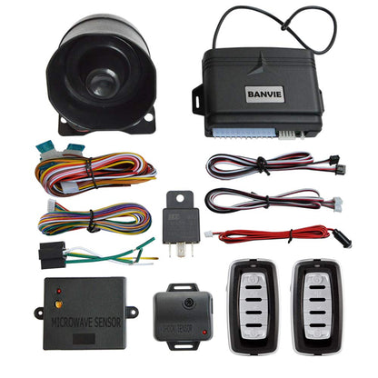 BANVIE Sistema de alarma para coche, sistemas de alarma anti