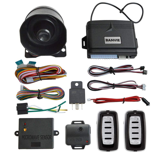 BANVIE Sistema de alarma para coche, sistemas de alarma anti