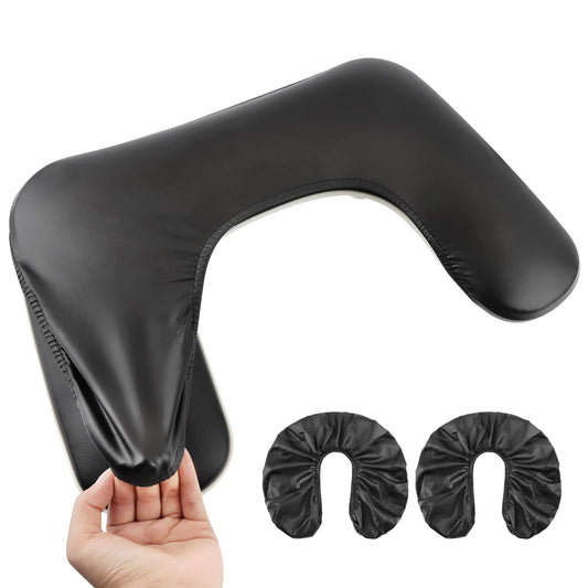 EBANKU Juego de 2 fundas protectoras para reposabrazos de uñ