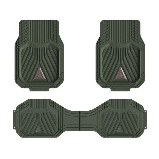 August Auto Alfombrillas de goma resistentes, duraderas para