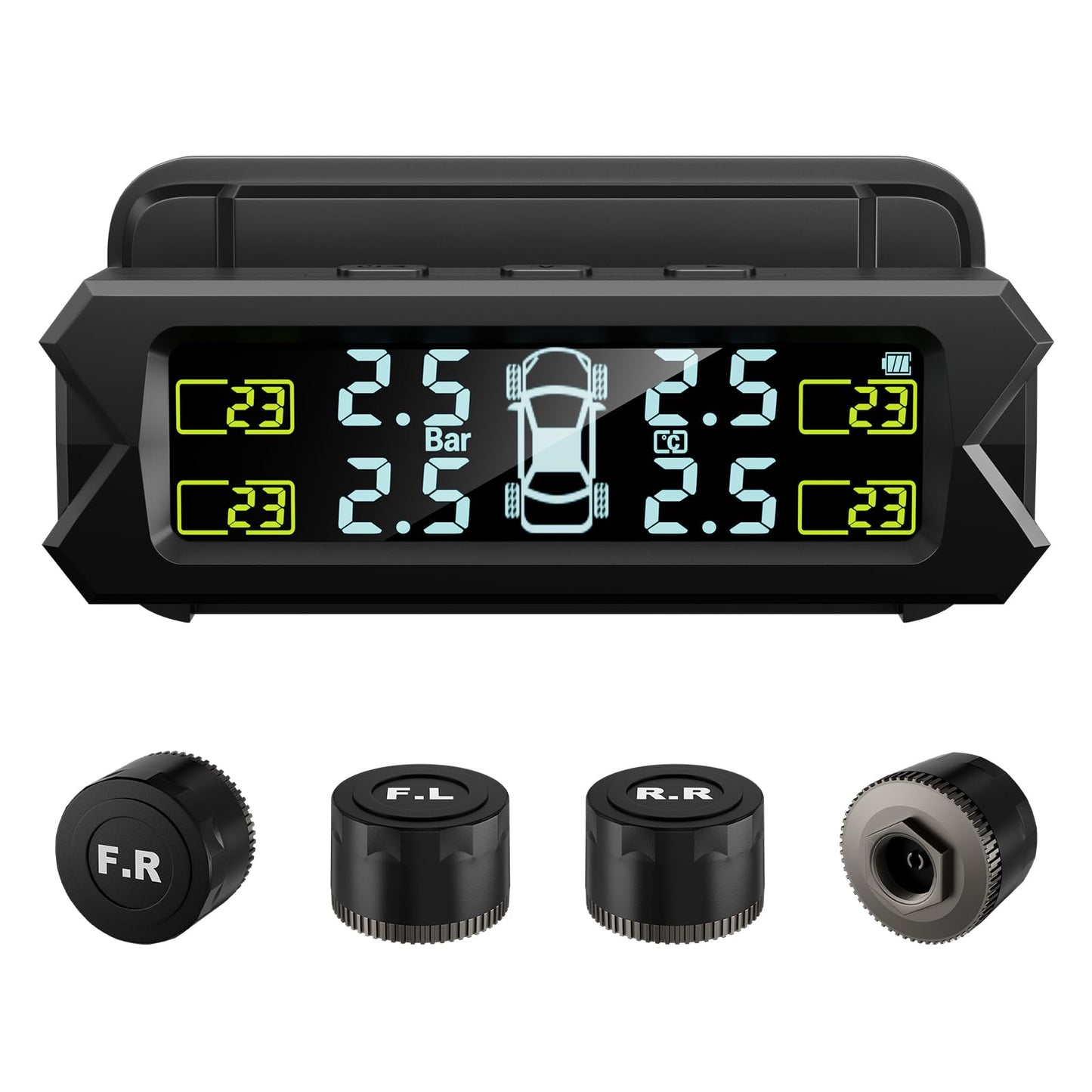 Sistema de monitoreo de presión de neumáticos, TPMS de remol