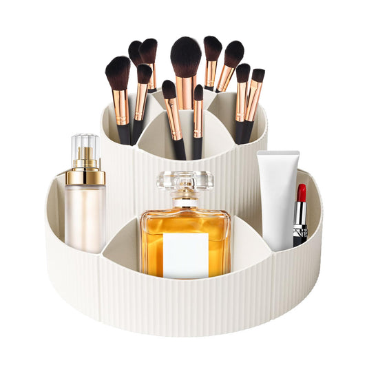 DASITON Organizador de brochas de maquillaje giratorio de 36