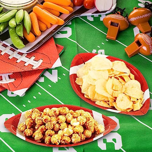Zubebe 200 platos de fútbol para fiestas, platos de papel de