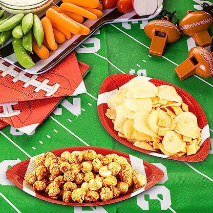 Zubebe 200 platos de fútbol para fiestas, platos de papel de