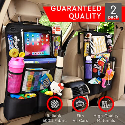 Helteko Organizador de asiento trasero de automóvil, protect