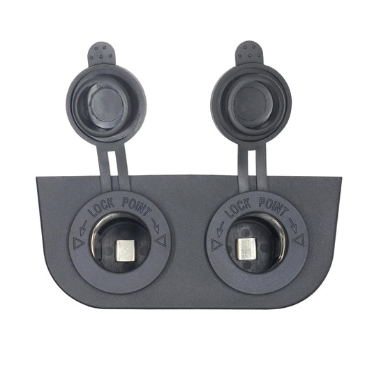 12-24 V Multifuncional Dual Hole Tent Socket Dual Cigarrillo