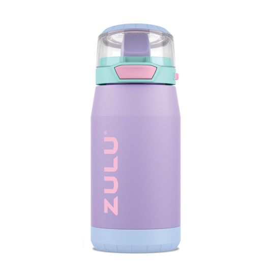 ZULU Kids Flex - Botella de agua aislada de acero inoxidable