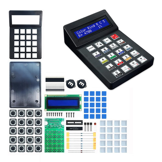 ZORZA 1 juego de kits electrónicos DIY Calculadora Kit de pr