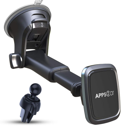 APPS2Car Soporte magnético 3 en 1 para teléfono de automóvil