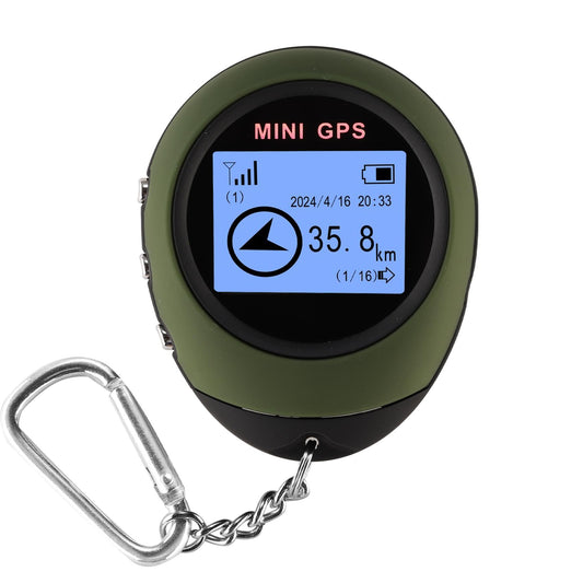 Mini buscador de ubicación GPS para viajar, rastreo de rutas