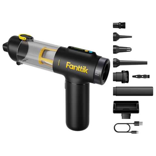 Fanttik Slim V10 Mix - Aspiradora inalámbrica para automóvil