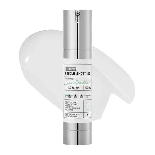 VT COSMETICS CICA Reedle Shot 100, suero de microagujas para cuidado de poros y exfoliación, exosoma