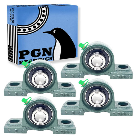 PGN UCP204-12 - Cojinetes de bloque de almohada montados, ro