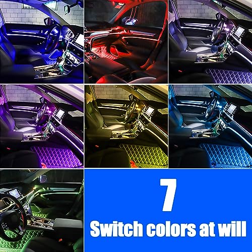 4 piezas de 48 luces LED para el interior del automóvil, tir