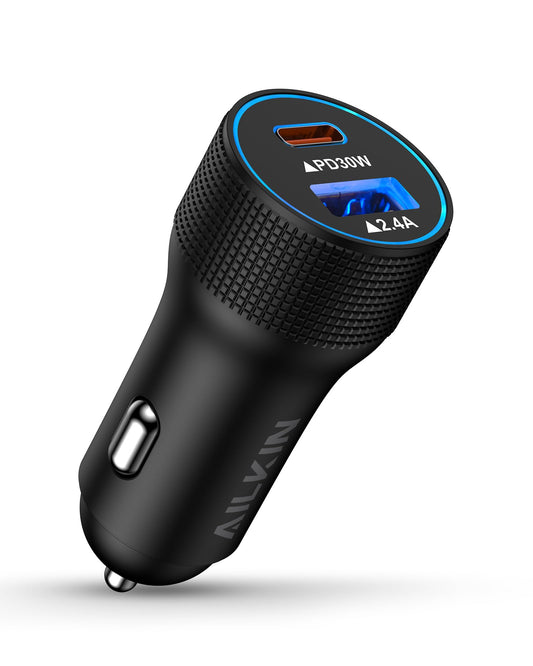 Pixel 9a 8 Pro Cargador rápido de coche USB C Adaptador de e