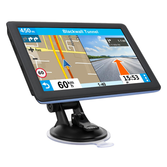 Navegador GPS para coche, camión, RV, mapa más reciente de 2