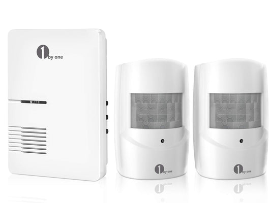 Driveway Alarm - Alarma de movimiento 1byone rango de funcio