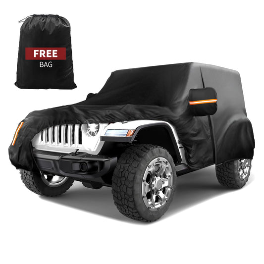 Funda impermeable para automóvil compatible con Jeep Wrangle
